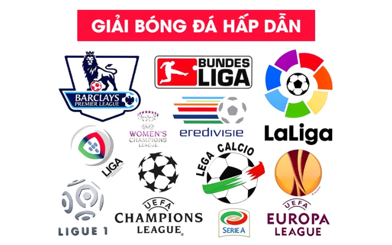 Cung cấp bảng xếp hạng của nhiều giải đấu