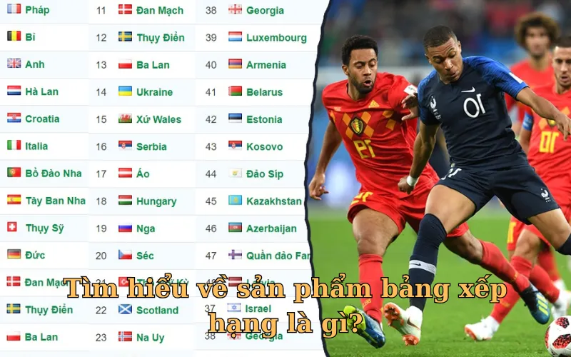 Tìm hiểu thông tin về bảng xếp hạng của bóng đá